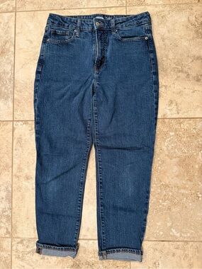 Old Navy Dark Blue OG Straight Jeans